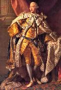 Allan Ramsay King George III oil painting